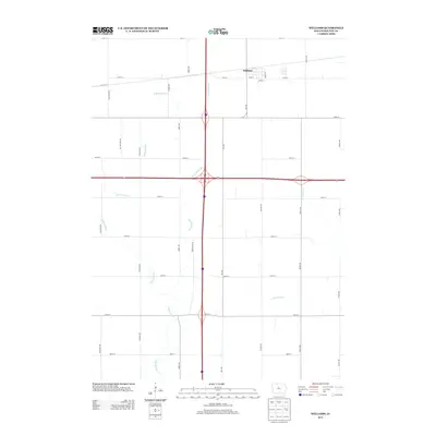 2013 Map of Williams, 2013 Print