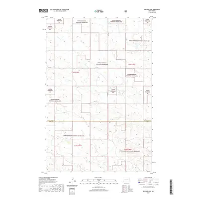 2020 Map of Williams Lake, 2020 Print