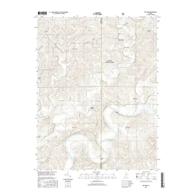 2016 Map of Williams, 2016 Print