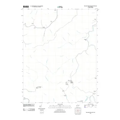 2011 Map of Williams Mountain, 2011 Print