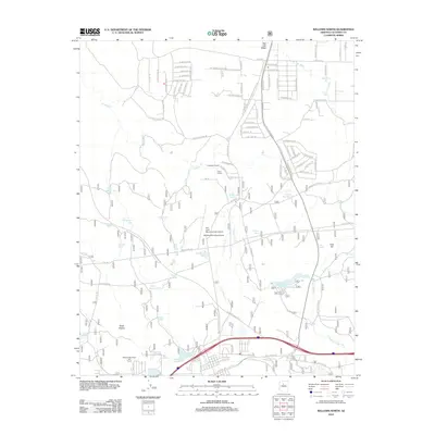 2012 Map of Williams North, 2012 Print