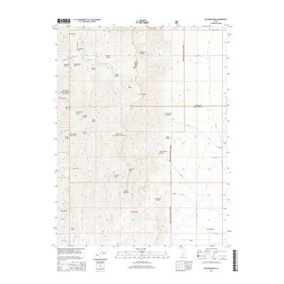 2014 Map of Williams Peak, 2014 Print