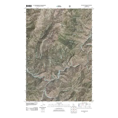 2011 Map of Williams Peak, 2011 Print