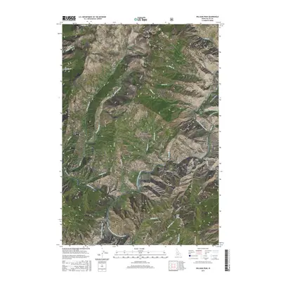 2017 Map of Williams Peak, 2017 Print