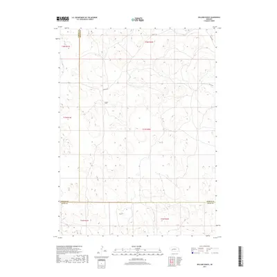 2017 Map of Williams Ranch, 2017 Print