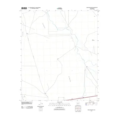 2010 Map of Williams Ranch, 2010 Print