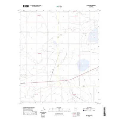 2023 Map of Williams Sink, 2023 Print