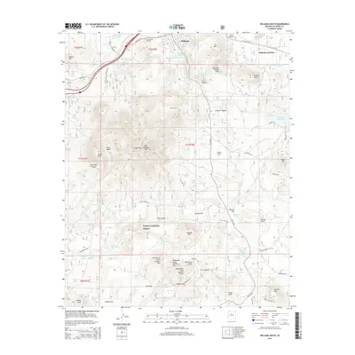 2014 Map of Williams South, 2014 Print