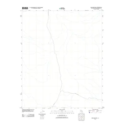 2012 Map of Williams Well, 2012 Print