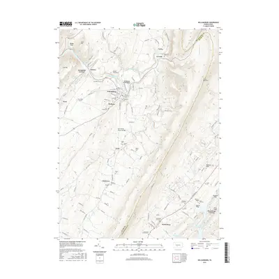 2016 Map of Williamsburg, 2016 Print