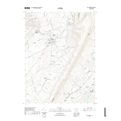 2019 Map of Williamsburg, 2019 Print