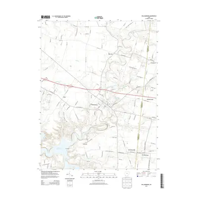 2013 Map of Williamsburg, 2013 Print
