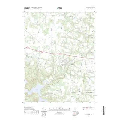 2023 Map of Williamsburg, 2023 Print