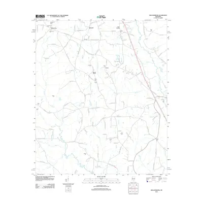 2012 Map of Williamsburg, 2012 Print