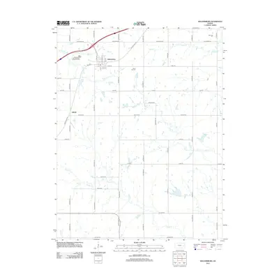2012 Map of Williamsburg, 2012 Print