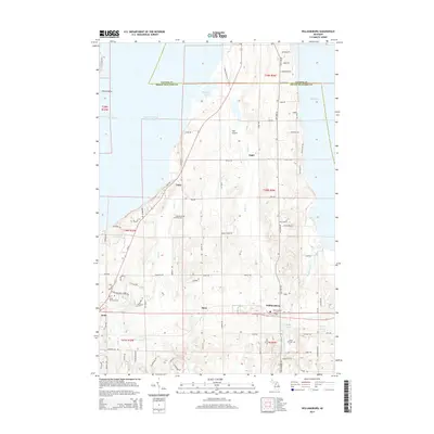 2014 Map of Williamsburg, 2014 Print