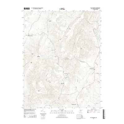 2014 Map of Williamsburg, 2014 Print