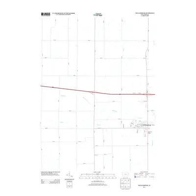 2013 Map of Williamsburg, 2013 Print