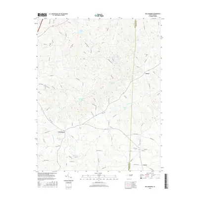 2016 Map of Williamsburg, 2016 Print