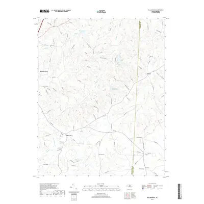 2019 Map of Williamsburg, 2019 Print