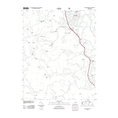 2010 Map of Williamsburg, 2010 Print