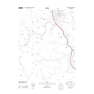 2013 Map of Williamsburg, 2013 Print