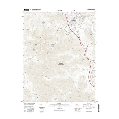 2016 Map of Williamsburg, 2016 Print