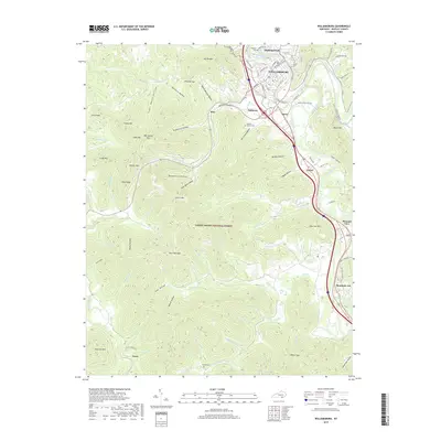 2019 Map of Williamsburg, 2019 Print
