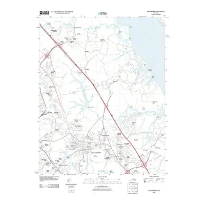 2010 Map of Williamsburg, 2010 Print