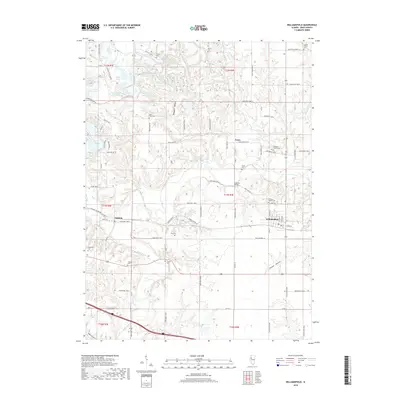 2018 Map of Williamsfield, 2018 Print