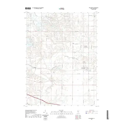 2021 Map of Williamsfield, 2021 Print