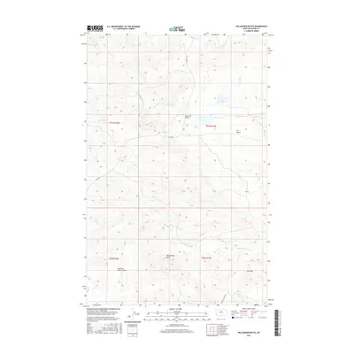 2017 Map of Williamson Butte, 2017 Print