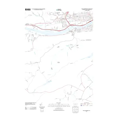 2013 Map of Williamsport, 2013 Print