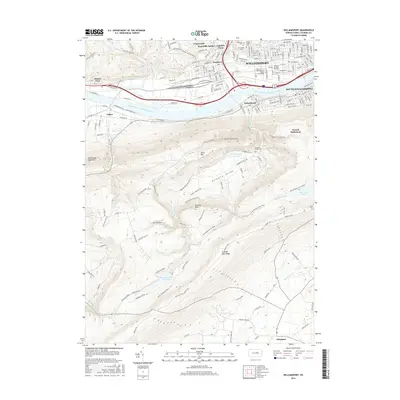 2016 Map of Williamsport, 2016 Print