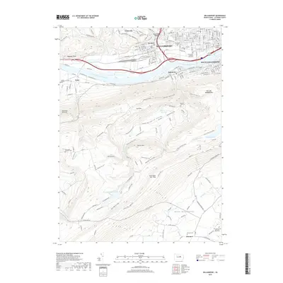 2019 Map of Williamsport, 2019 Print