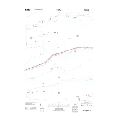 2013 Map of Williamsport SE, 2013 Print