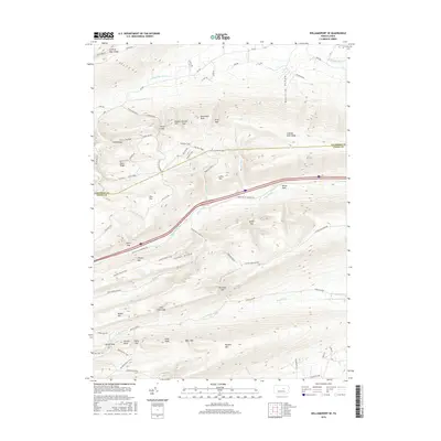 2016 Map of Williamsport SE, 2016 Print