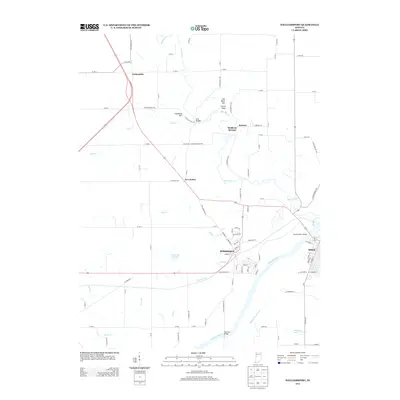2013 Map of Williamsport, 2013 Print