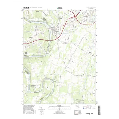 2017 Map of Williamsport, 2017 Print