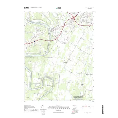 2019 Map of Williamsport, 2019 Print