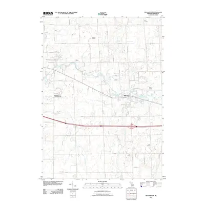 2011 Map of Williamston, 2011 Print