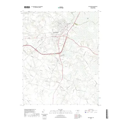 2019 Map of Williamston, 2019 Print