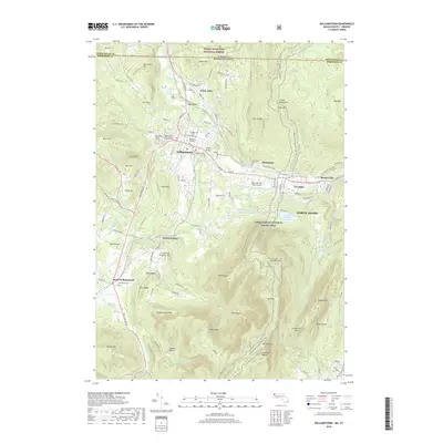 2018 Map of Williamstown, 2018 Print