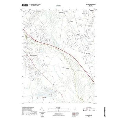 2019 Map of Williamstown, 2019 Print