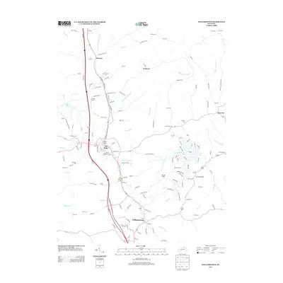 2013 Map of Williamstown, 2013 Print