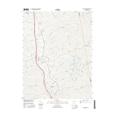 2016 Map of Williamstown, 2016 Print