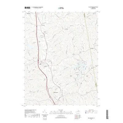 2019 Map of Williamstown, 2019 Print