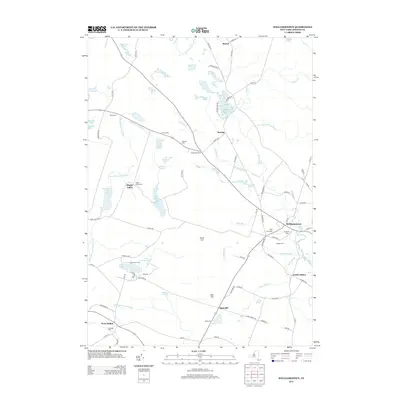 2013 Map of Williamstown, 2013 Print