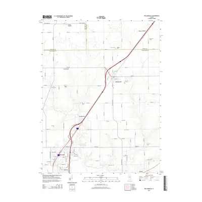 2015 Map of Williamsville, 2015 Print