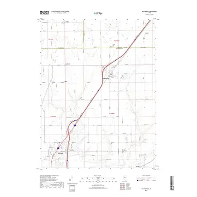 2018 Map of Williamsville, 2018 Print